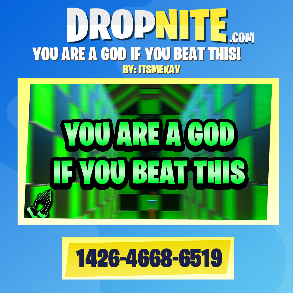 YOU ARE A GOD IF YOU BEAT THIS!