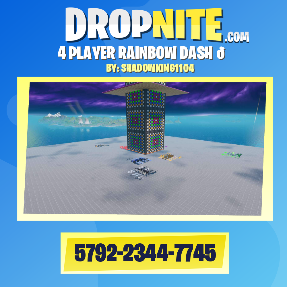 4 PLAYER RAINBOW DASH 🌈