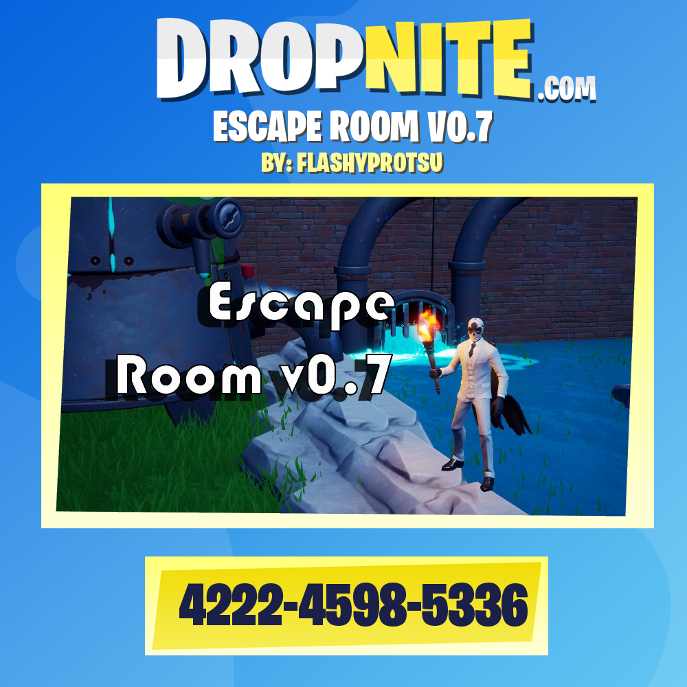 escape room fortnite code