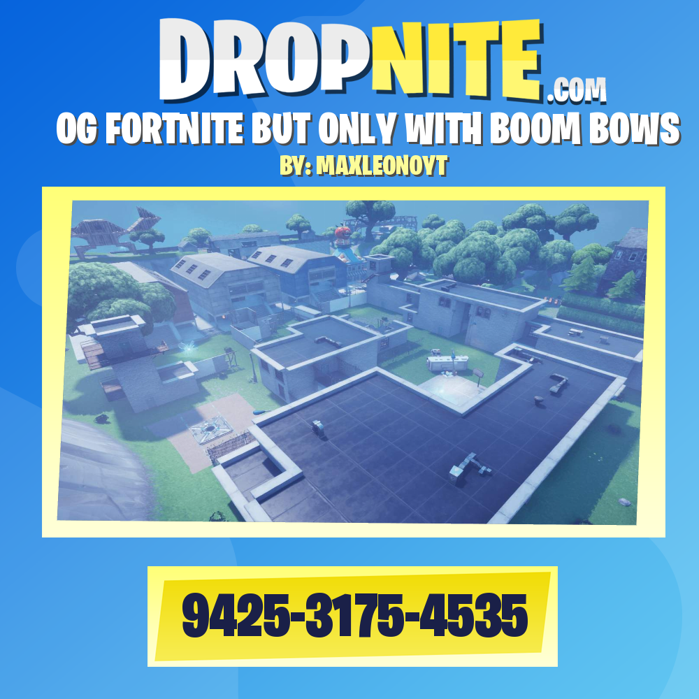 OG FORTNITE BUT ONLY WITH BOOM BOWS