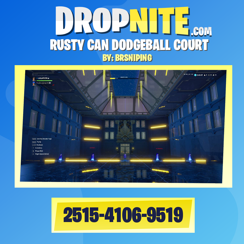 RUSTY CAN DODGEBALL COURT