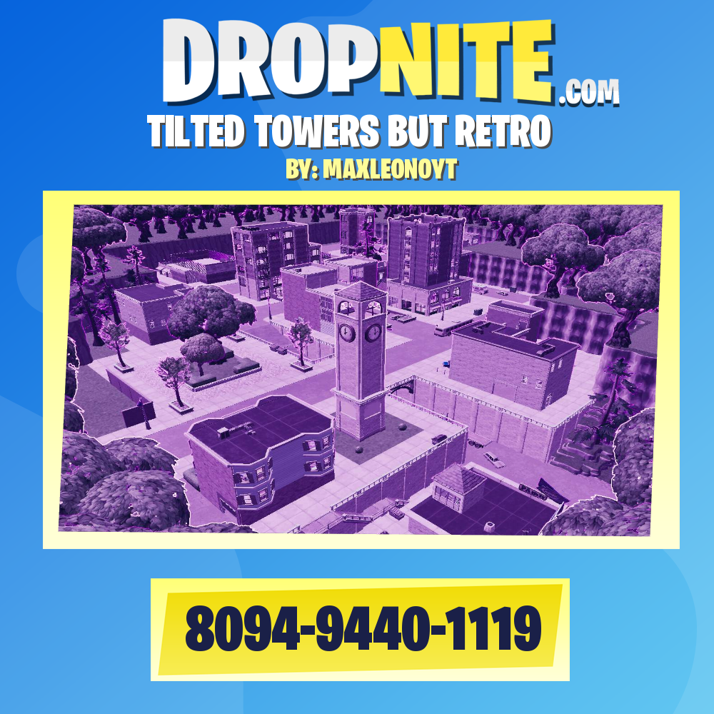 TILTED TOWERS BUT RETRO
