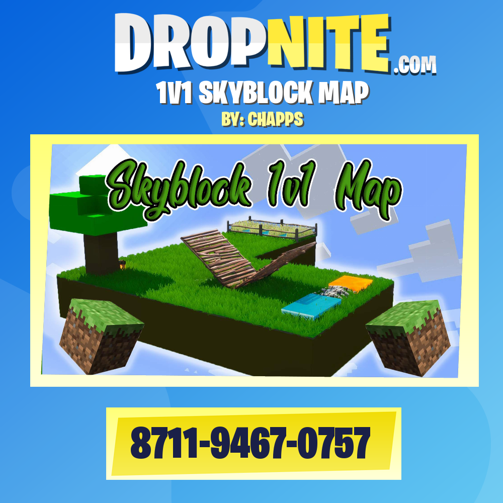 1V1 SKYBLOCK MAP