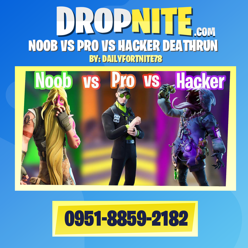 NOOB VS PRO VS HACKER DEATHRUN