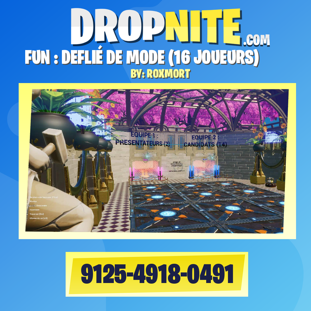 FUN : DEFLIÉ DE MODE (16 JOUEURS)