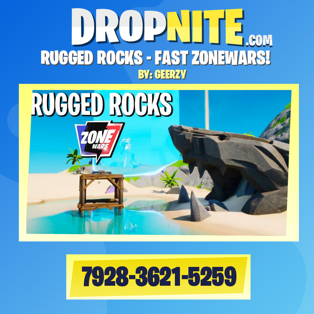 RUGGED ROCKS - FAST ZONEWARS!