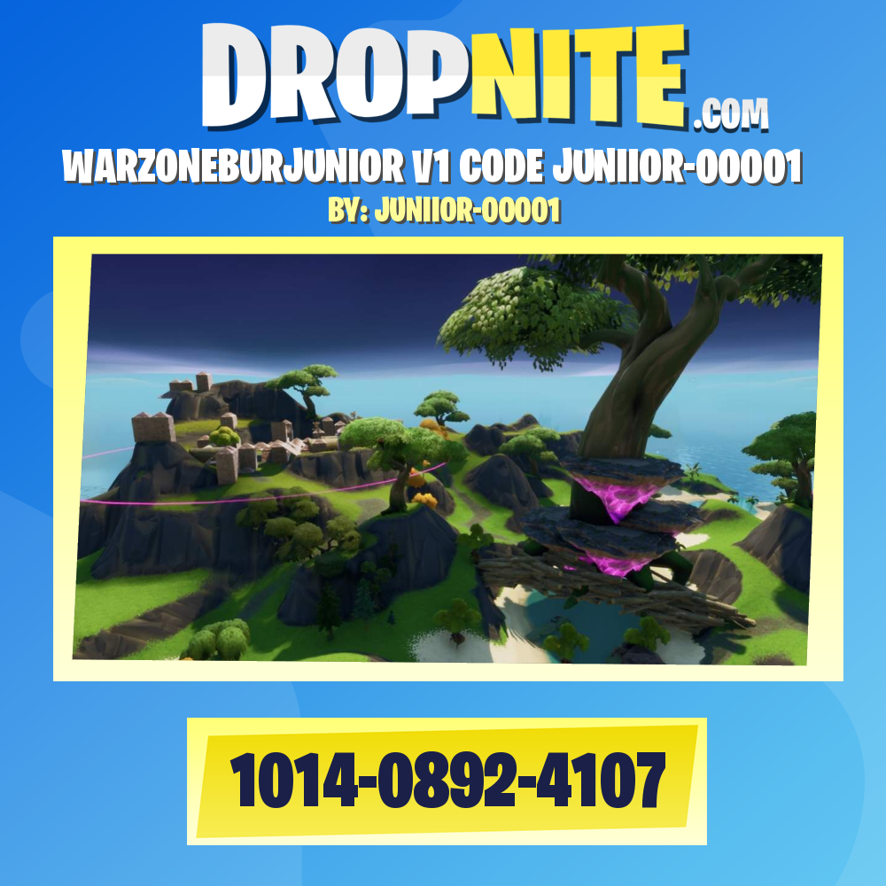 WARZONEBURJUNIOR V1 CODE JUNIIOR-00001