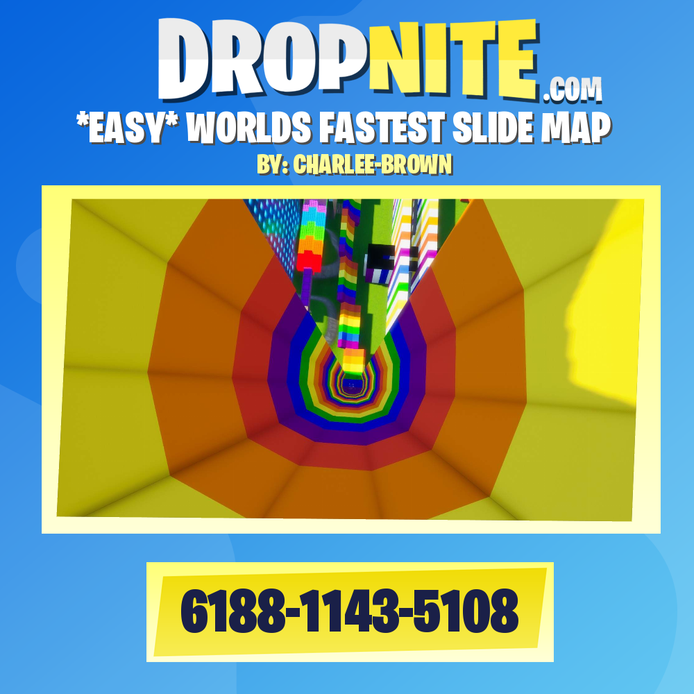 *EASY* WORLDS FASTEST SLIDE MAP