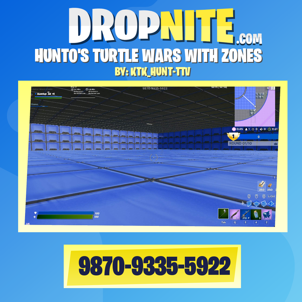 HUNT0'S TURTLE WARS WITH ZONES