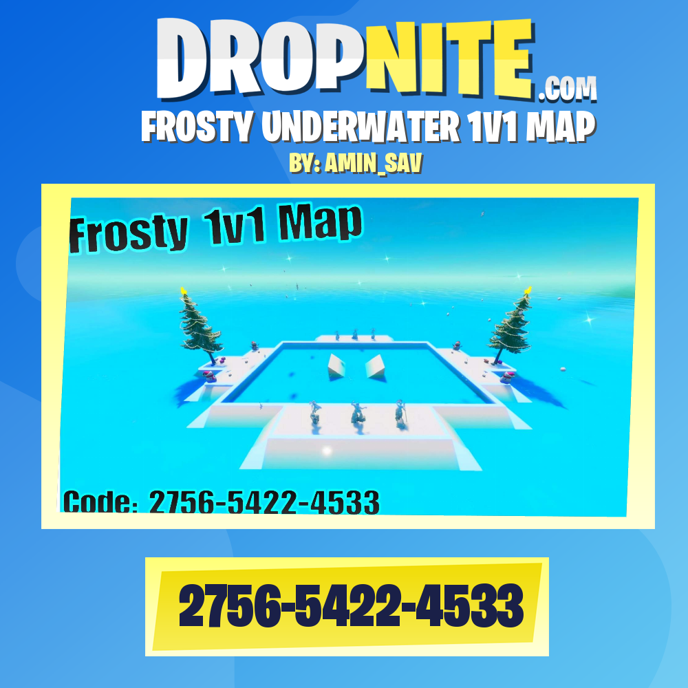 FROSTY UNDERWATER 1V1 MAP