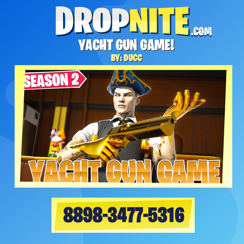 YACHT GUN GAME!