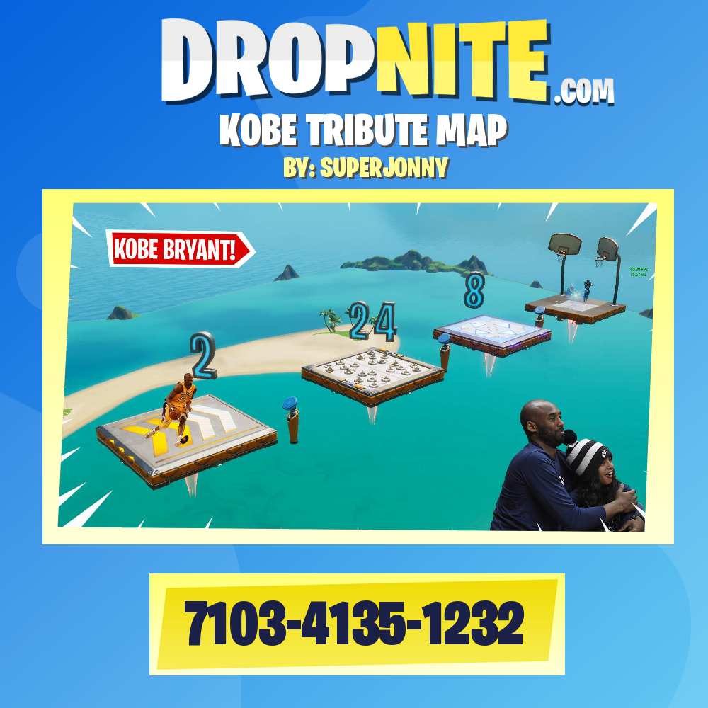 KOBE TRIBUTE MAP