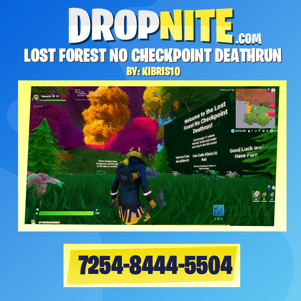 LOST FOREST NO CHECKPOINT DEATHRUN