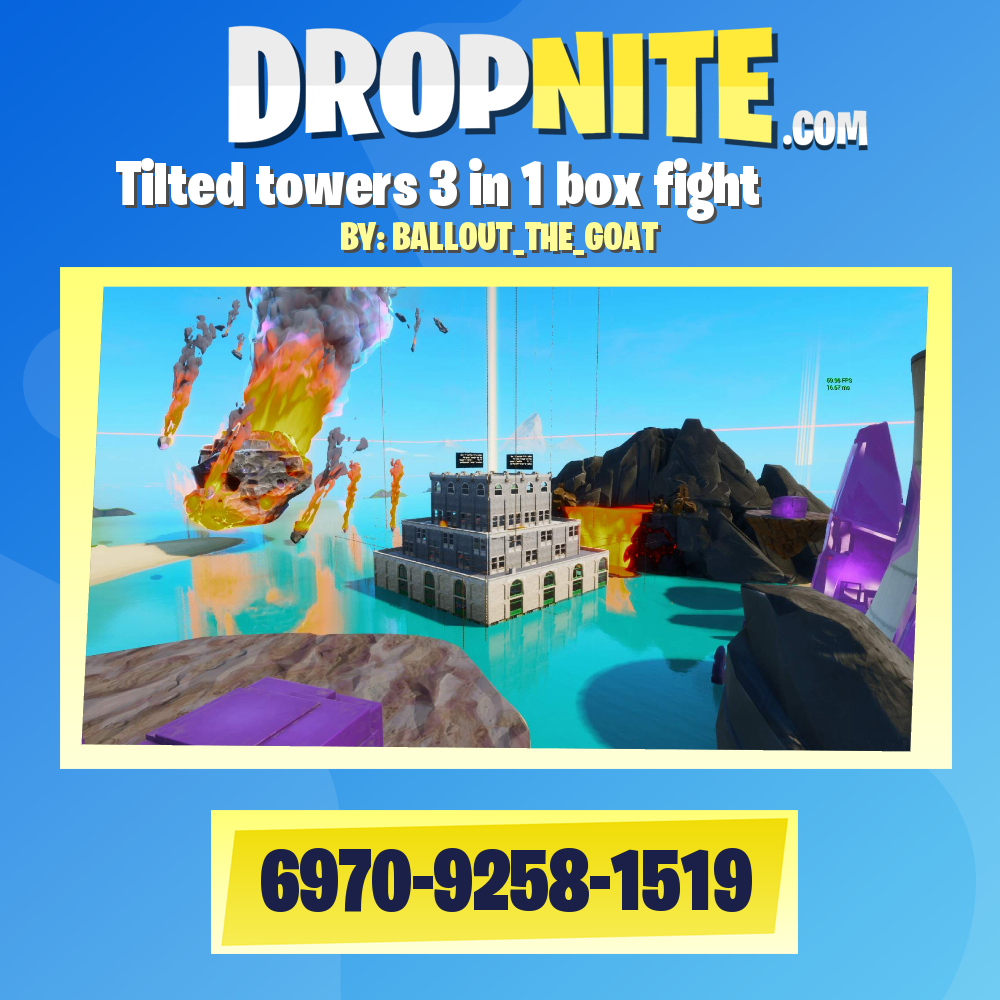 Tilted towers 3 in 1 box fight