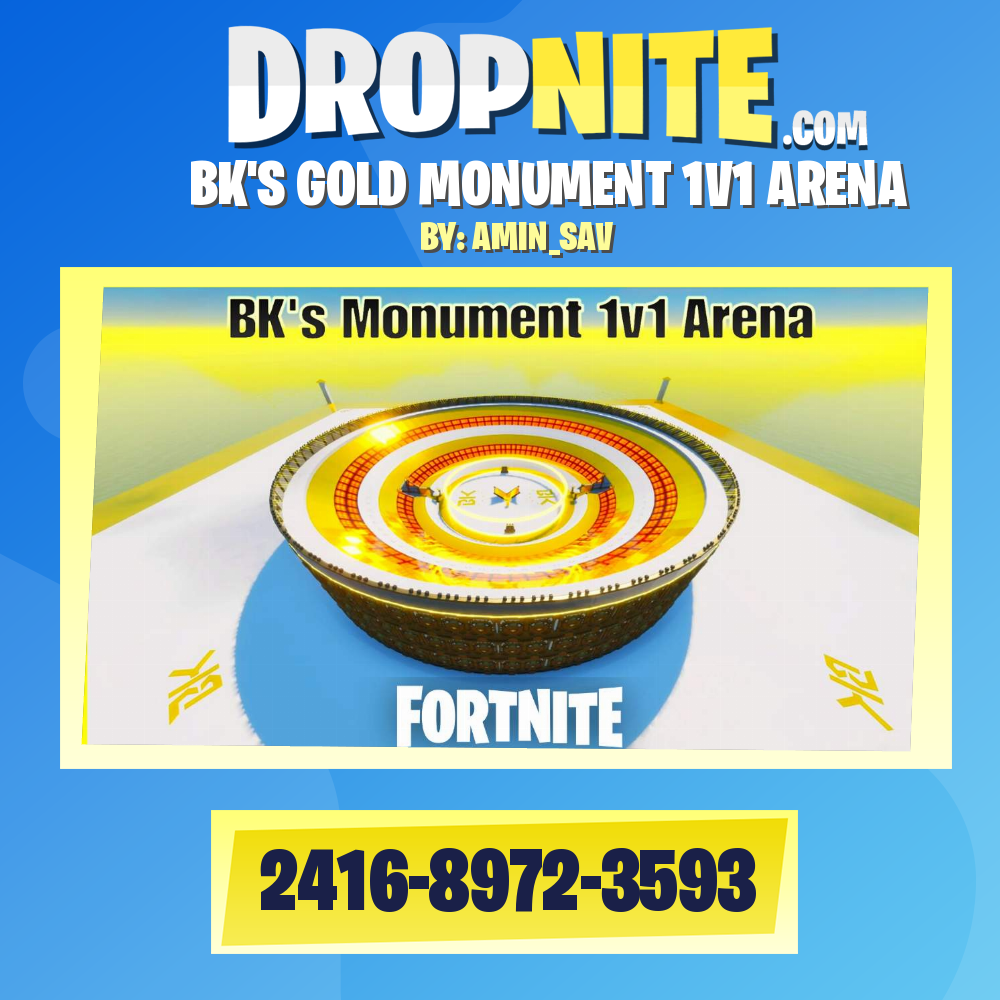 BK'S GOLD MONUMENT 1V1 ARENA