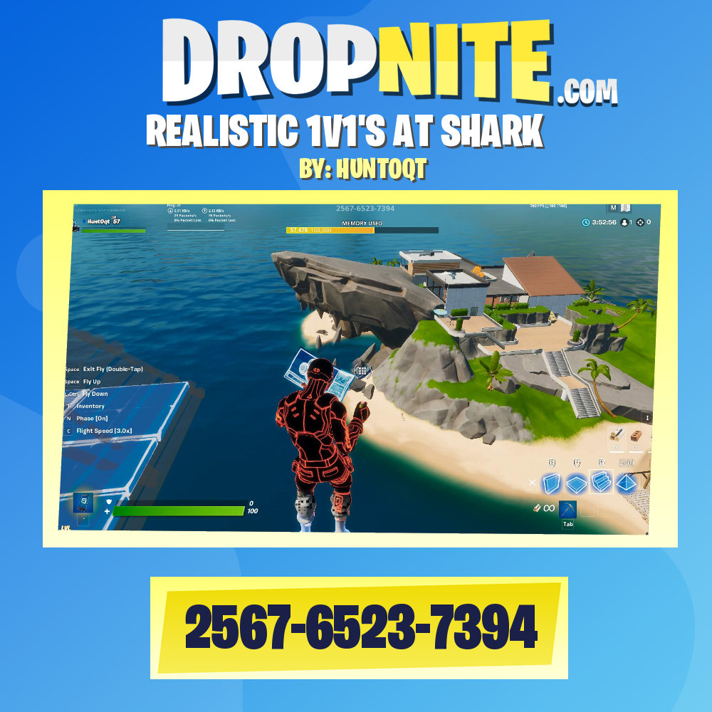 REALISTIC 1V1'S AT SHARK