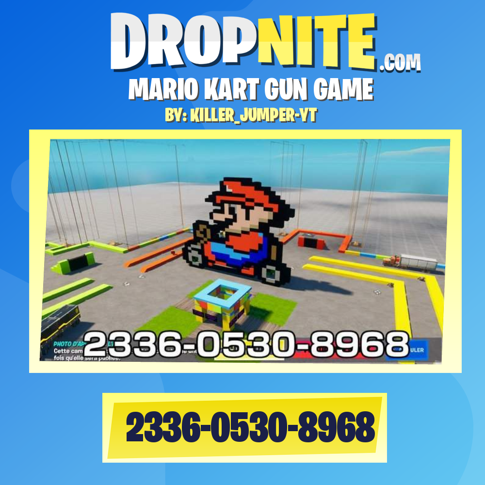 MARIO KART GUN GAME