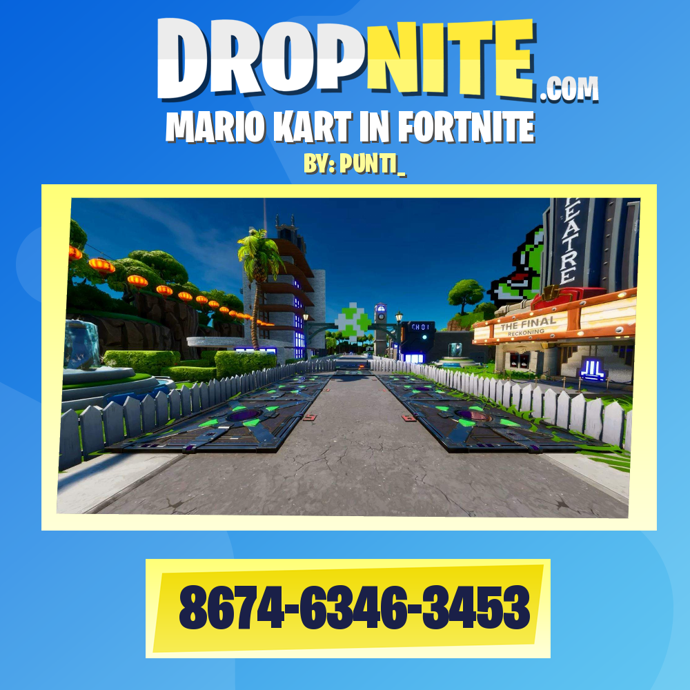 MARIO KART IN FORTNITE