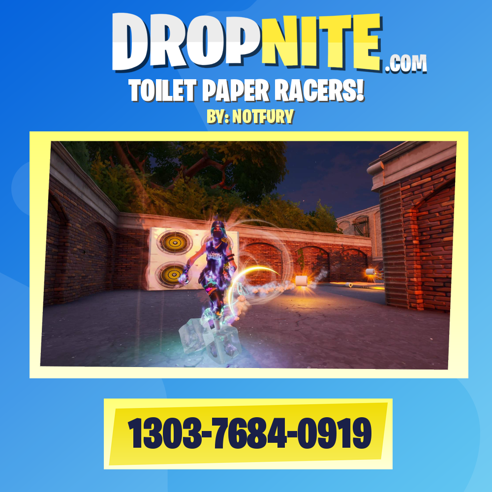 TOILET PAPER RACERS!