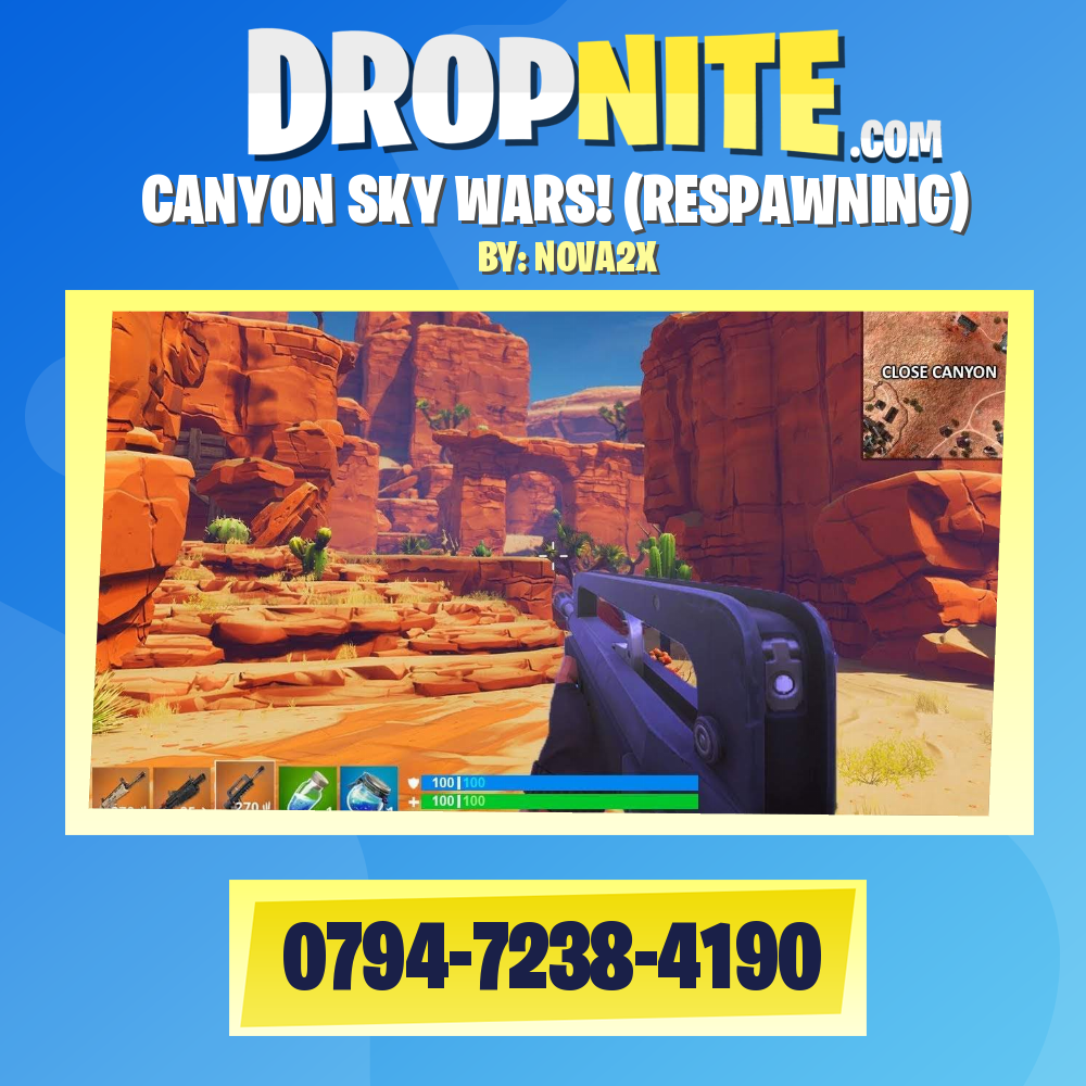 CANYON SKY WARS! (RESPAWNING)