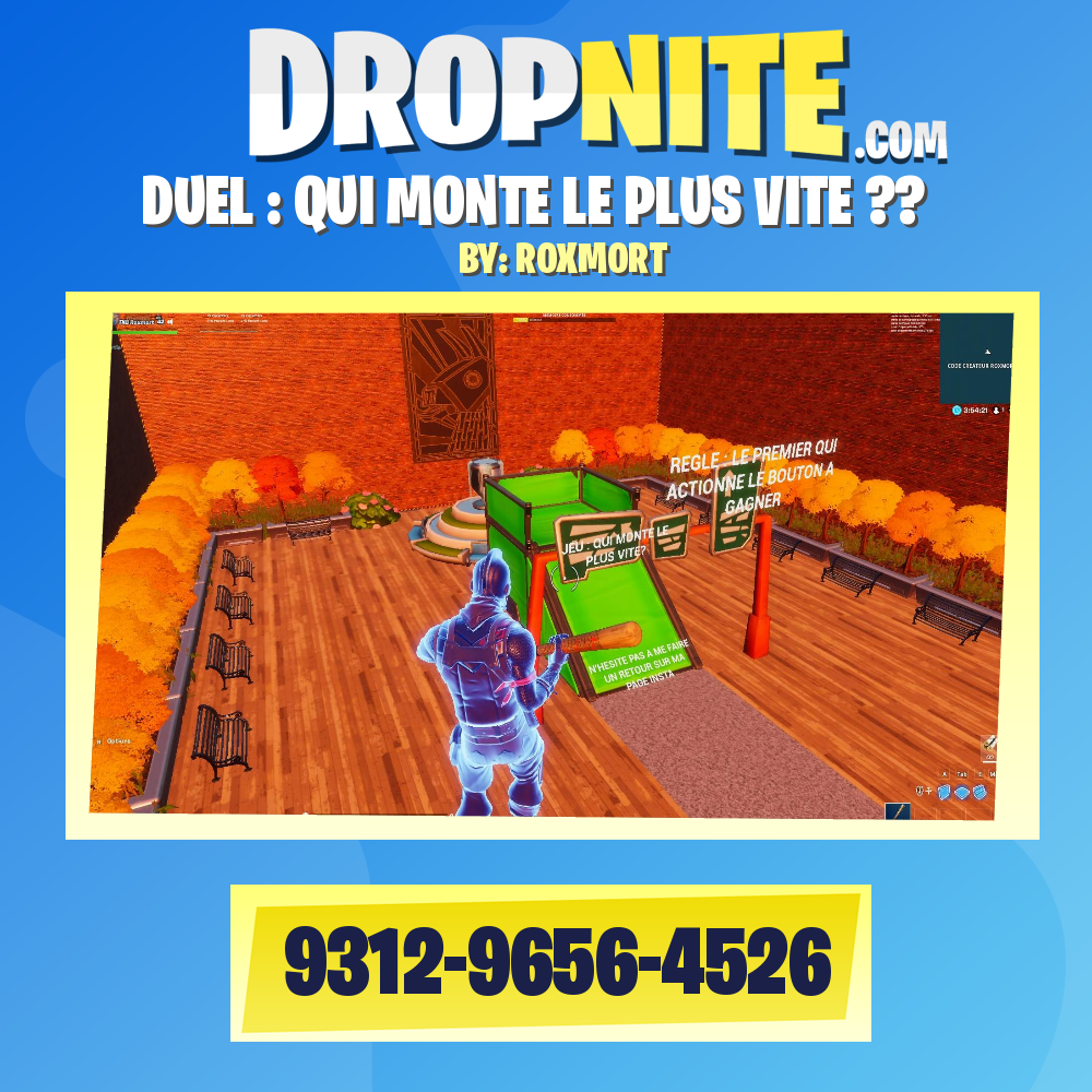 DUEL : QUI MONTE LE PLUS VITE ??