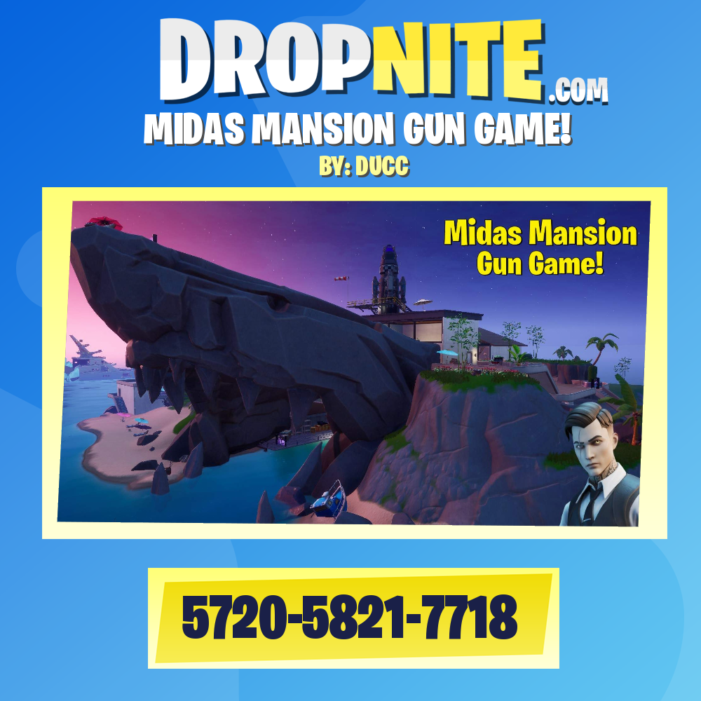MIDAS MANSION GUN GAME!