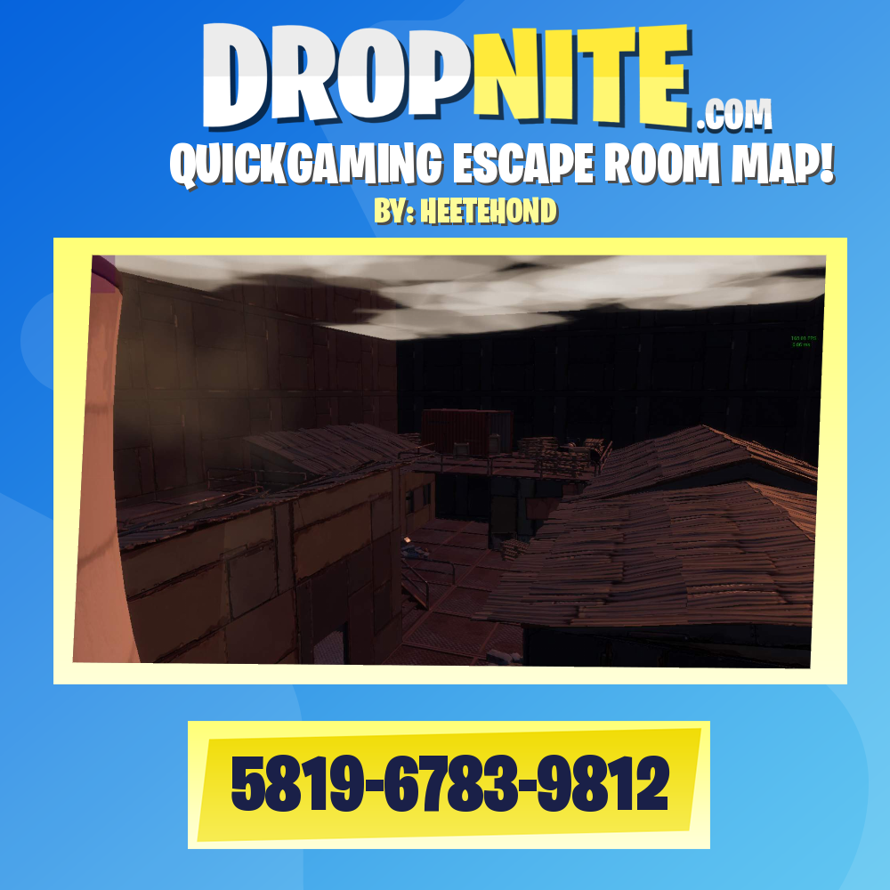 QUICKGAMING ESCAPE ROOM MAP!