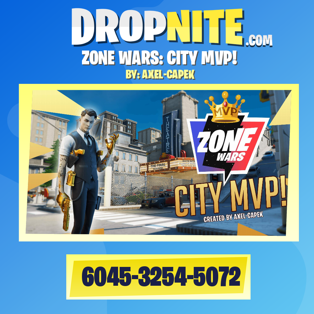 ZONE WARS: CITY MVP!