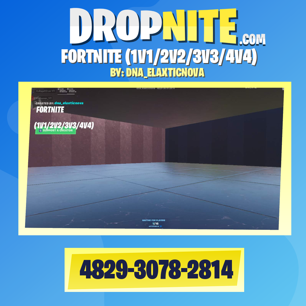 FORTNITE (1V1/2V2/3V3/4V4)