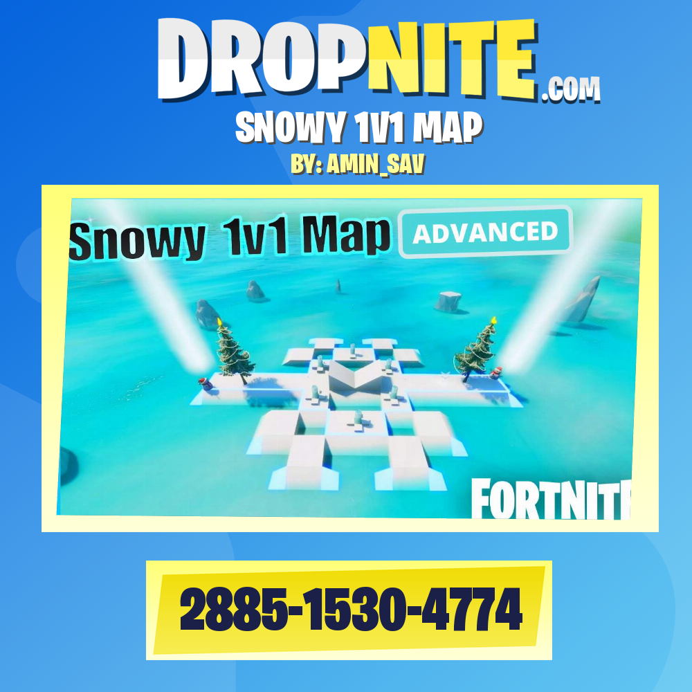 SNOWY 1V1 MAP