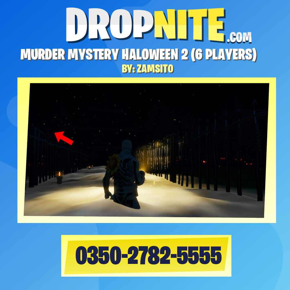 MURDER MYSTERY HALOWEEN 2 (6 PLAYERS)