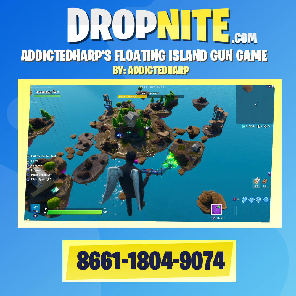 ADDICTEDHARP'S FLOATING ISLAND GUN GAME