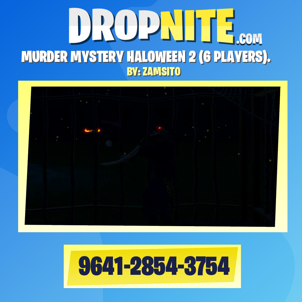 MURDER MYSTERY HALOWEEN 2 (6 PLAYERS).