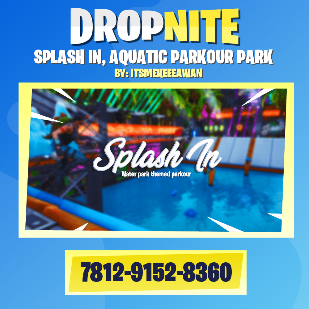 SPLASH IN, AQUATIC PARKOUR PARK