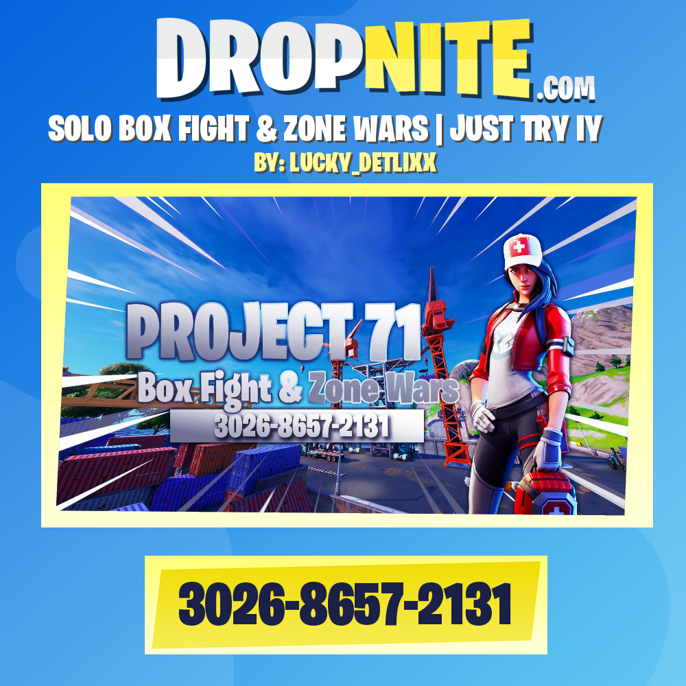 SOLO BOX FIGHT & ZONE WARS | JUST TRY IY