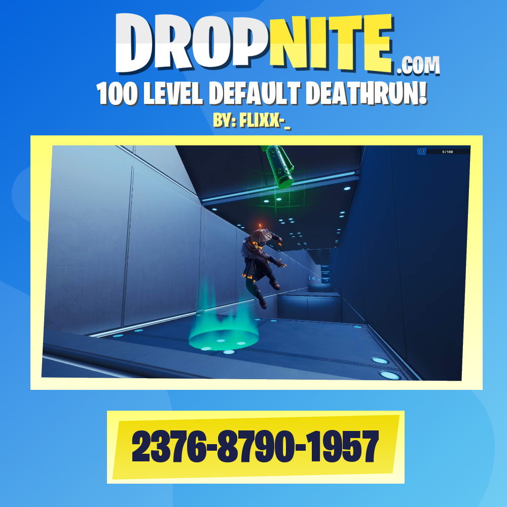 THE DEFAULT DEATHRUN OF 2020 - Fortnite Creative Map Code - Dropnite