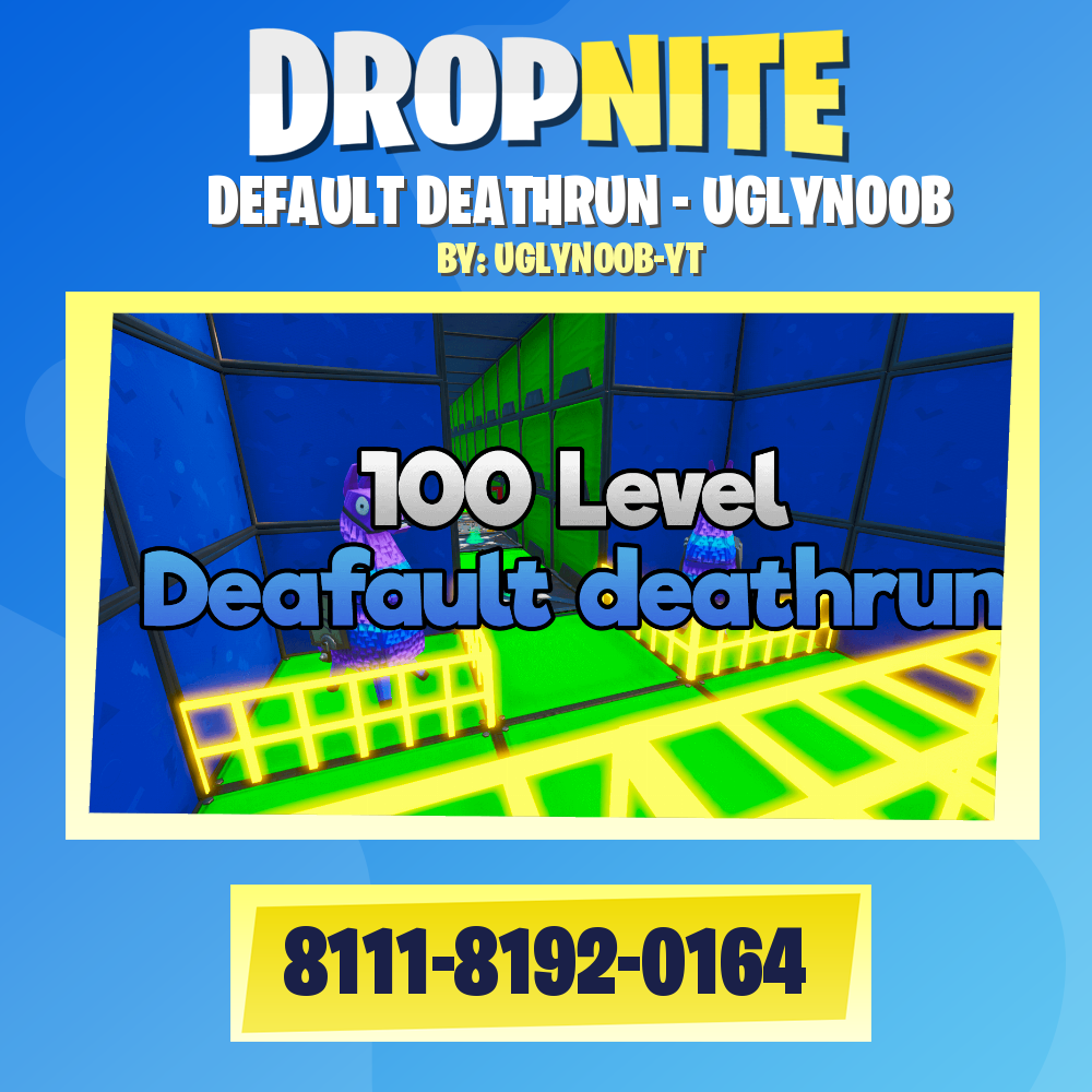 THE DEFAULT DEATHRUN OF 2020 - Fortnite Creative Map Code - Dropnite