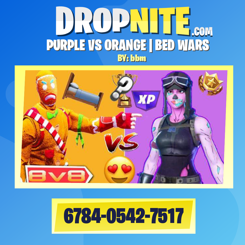 BED WARS 3V3V3V3 - Fortnite Creative Map Code - Dropnite