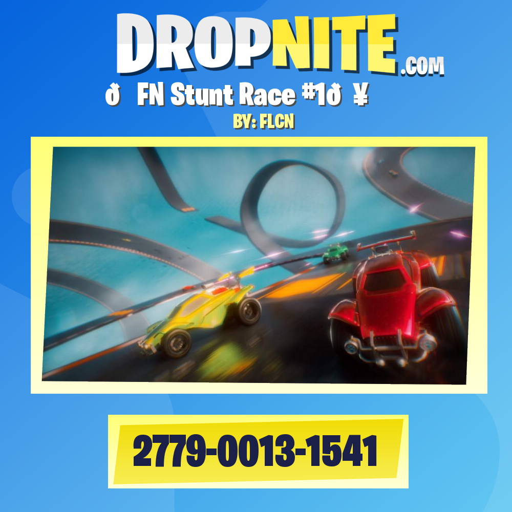 STUNT RACE - Fortnite Creative Map Code - Dropnite