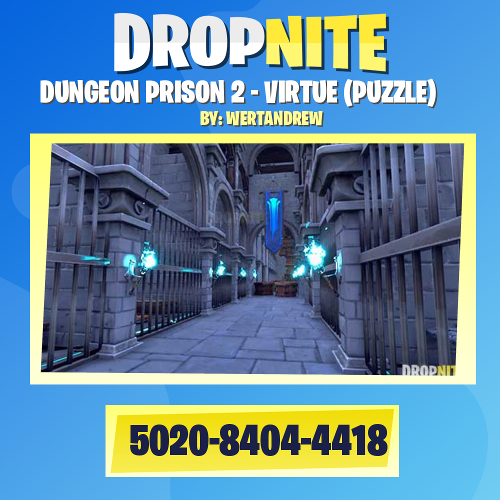 DUNGEON PRISON 2 - VIRTUE (PUZZLE) - Fortnite Creative Map Code - Dropnite