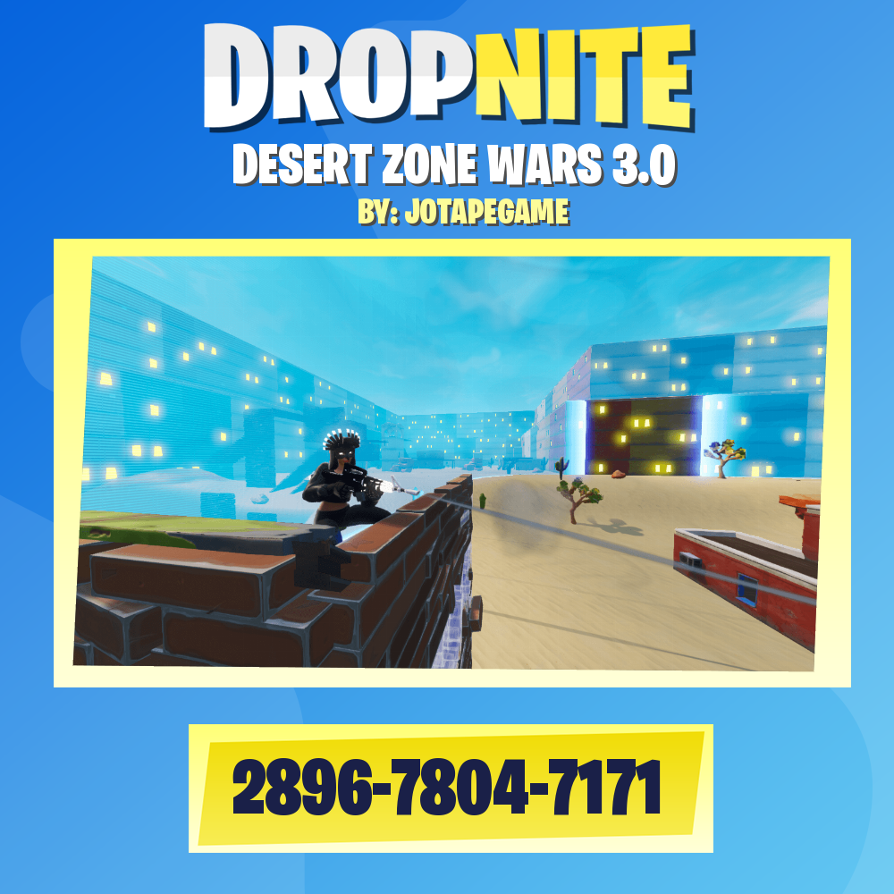 fortnite creative desert zone wars code