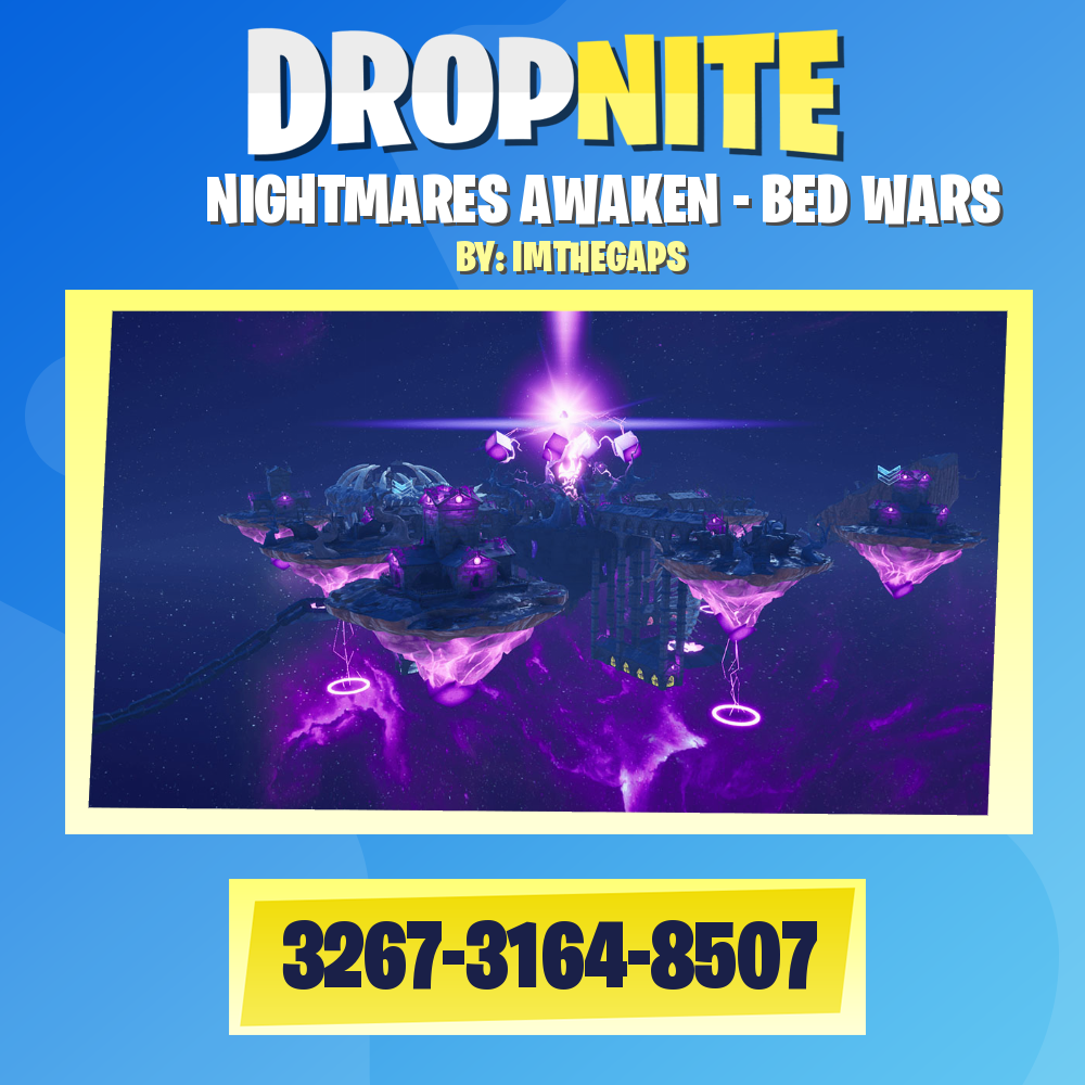 NIGHTMARES AWAKEN - BED WARS - Fortnite Creative Map Code - Dropnite