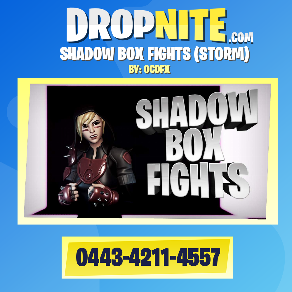 SHADOW BOX FIGHTS (STORM) - Fortnite Creative Map Code - Dropnite