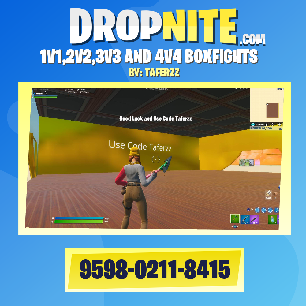 BOX FIGHT [1V1 2V2 3V3 4V4] - Fortnite Creative Map Code - Dropnite