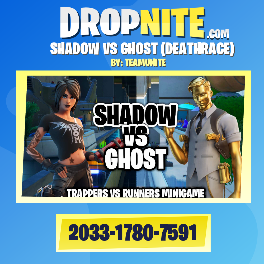 ⬛Trappers vs Runners: Shadow vs Ghost⬜ 6906-7684-0020 by teamunite -  Fortnite